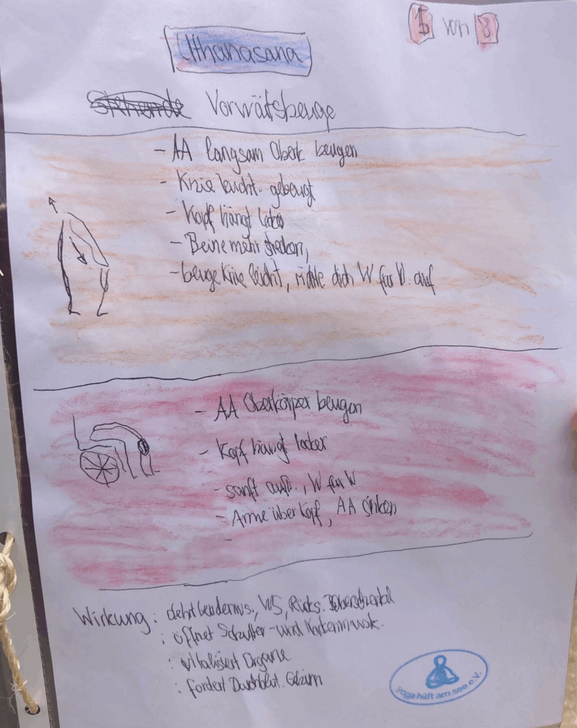 Yoga Trail Übung Beispiel