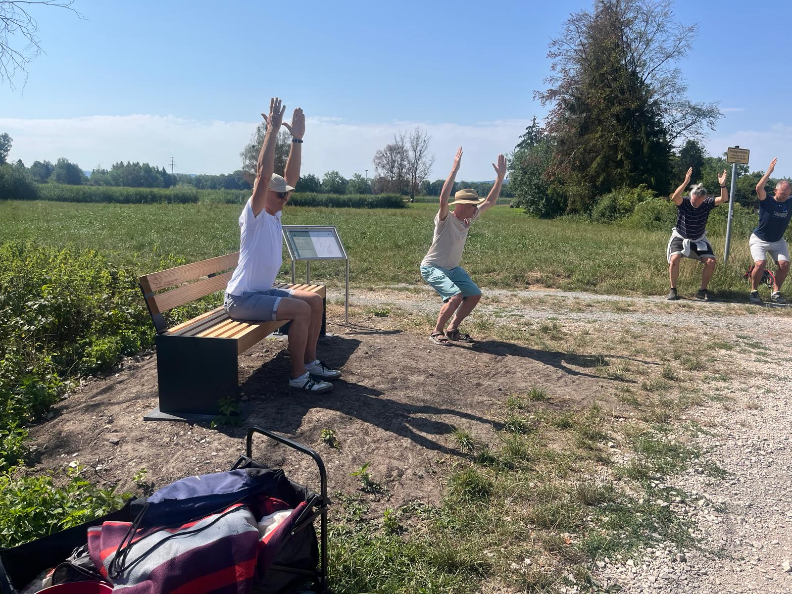 Yoga Trail - Übung 4 - Yoga Hilft am See
