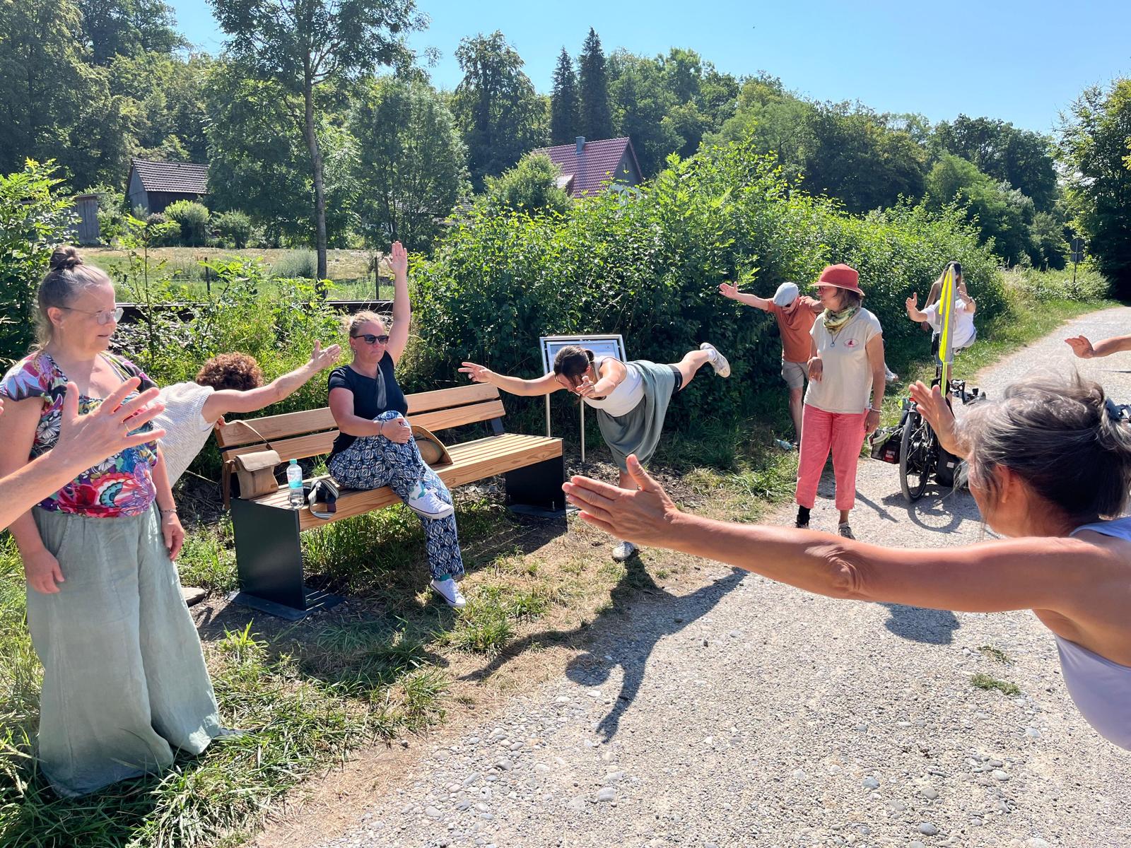 Yoga Trail - Übung 8 - Yoga Hilft am See